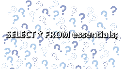 Relational Database Query Essentials